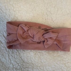 Caden Lane | SOLID MAUVE KNIT LARGE BOW HEADWRAP